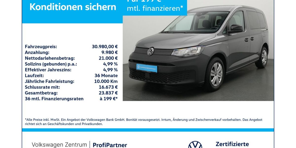 VW Caddy 12.326 km 30.480 &euro; Leverkusen 51379