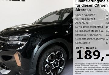 Citroen C5 Aircross 16.915 km 19.980 &euro; Düsseldorf 40233