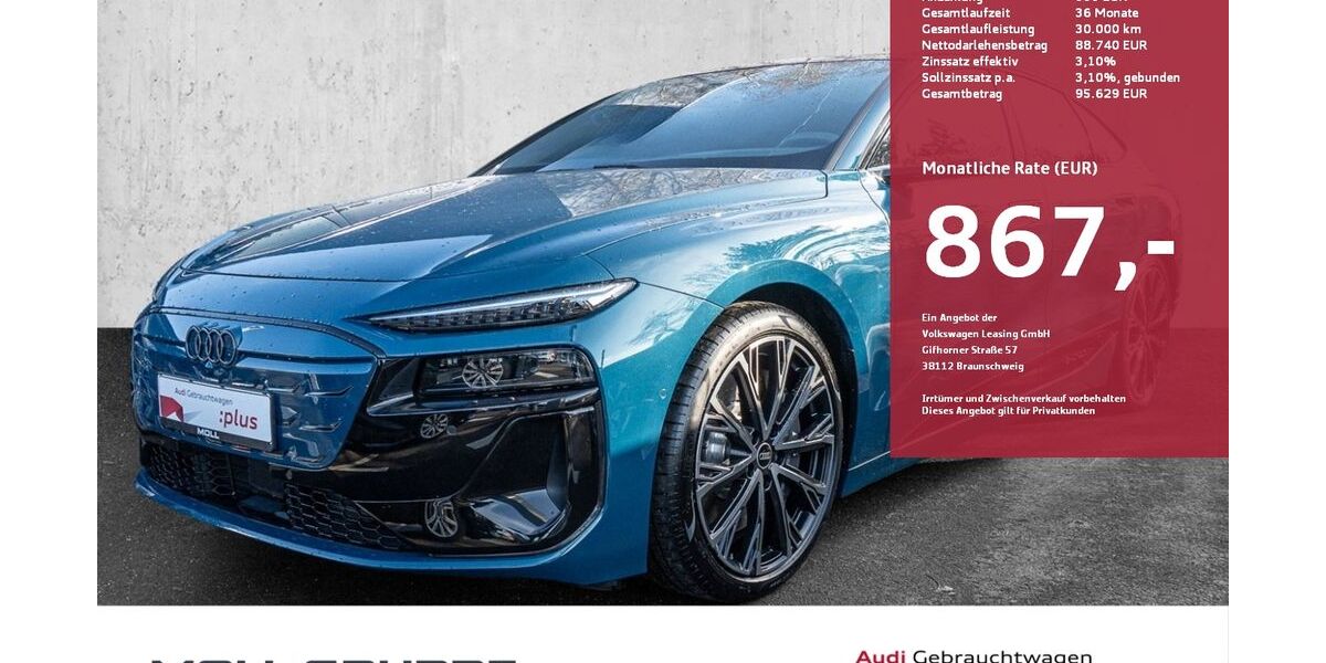 Audi S6 e-tron 11.620 km 86.740 &euro; Düsseldorf 40549