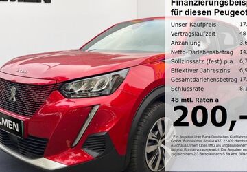Peugeot 2008 17.530 km 17.999 &euro; Düsseldorf 40231