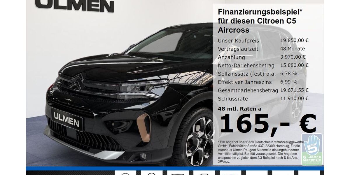 Citroen C5 Aircross 29.248 km 19.850 &euro; Düsseldorf 40233