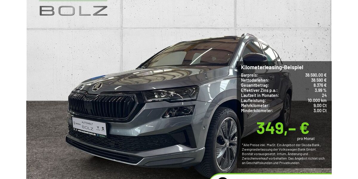 Skoda Karoq 13.251 km 38.590 &euro; Pulheim-Brauweiler 50259
