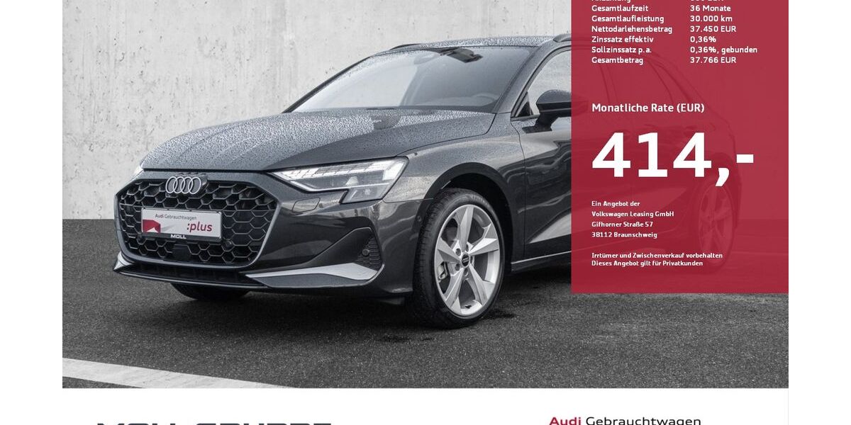 Audi A3 8.590 km 36.960 &euro; Düsseldorf 40474