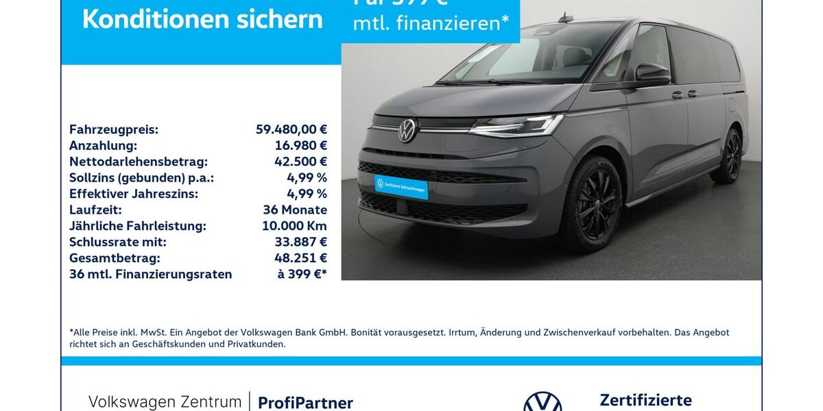 VW T7 Multivan 1.001 km 58.980 &euro; Leverkusen 51379