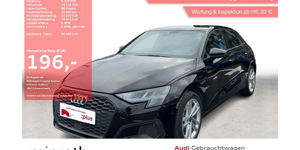 Audi A3 51.423 km 25.620 &euro; Moers-Hülsdonk 47441