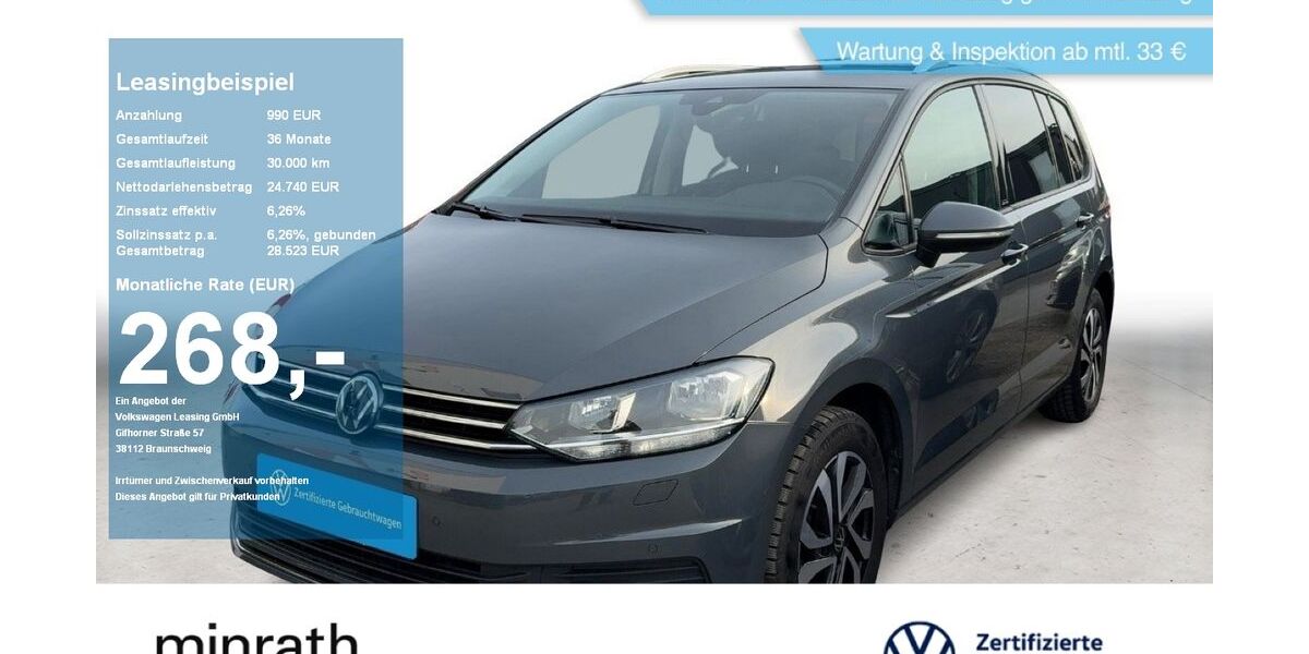 VW Touran 56.002 km 24.730 &euro; Duisburg-Rheinhausen 47226