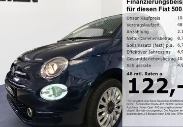 Fiat 500 34.665 km 10.980 &euro; Düsseldorf 40231