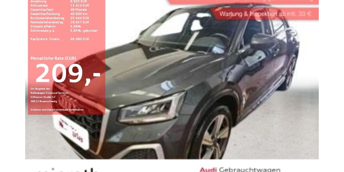 Audi Q2 30.903 km 24.480 &euro; Moers-Hülsdonk 47441