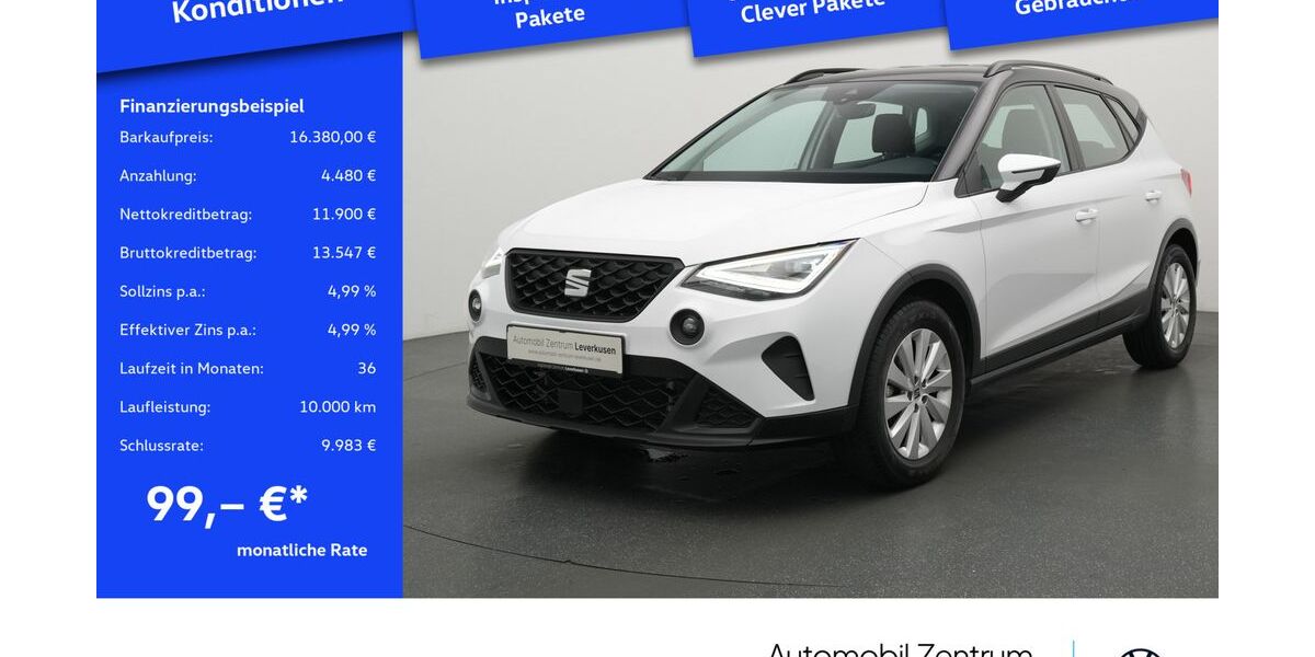 Seat Arona 42.231 km 15.980 &euro; Leverkusen 51379