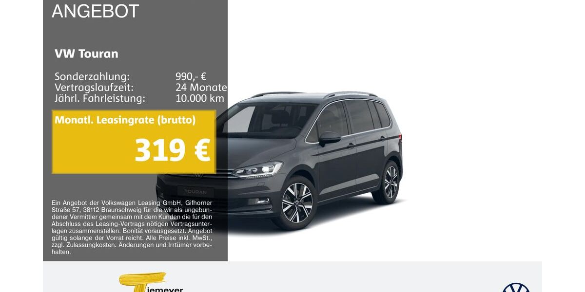 VW Touran 9.847 km 38.390 &euro; Duisburg 47059