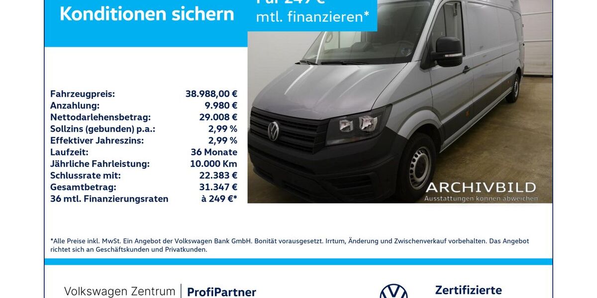VW Crafter 27.196 km 38.988 &euro; Leverkusen 51379