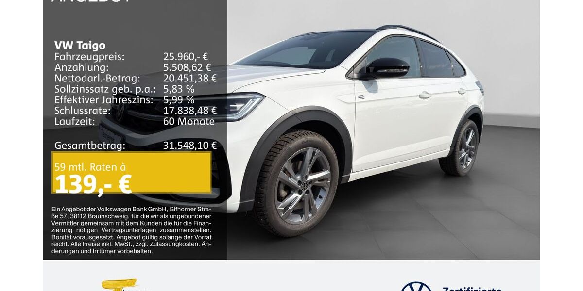 VW Taigo 11.246 km 24.370 &euro; Duisburg 47059