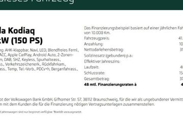 Skoda Kodiaq 35.000 km 38.890 &euro; Düsseldorf 40233