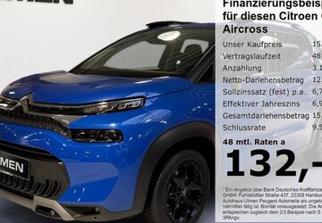 Citroen C3 Aircross 38.958 km 15.880 &euro; Düsseldorf 40233