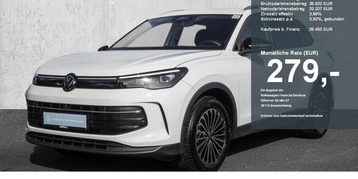 VW Tiguan 21.147 km 35.450 &euro; Düsseldorf 40474