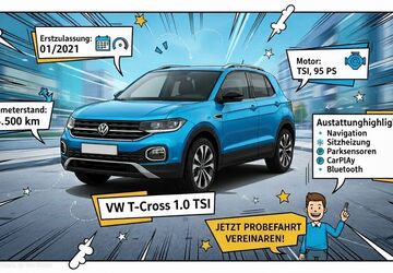 VW T-Cross 15.000 km 15.990 &euro; Viersen 41751