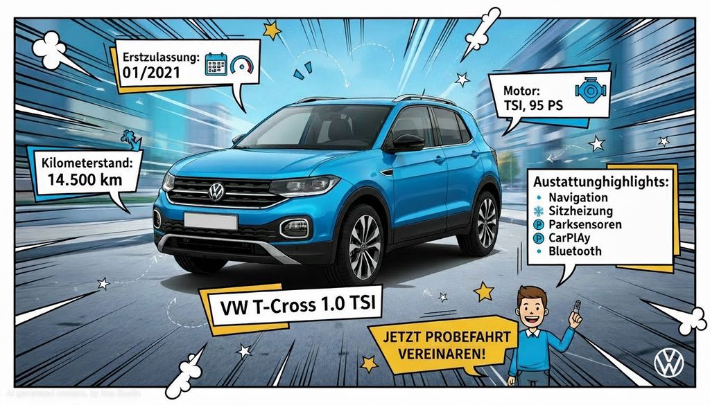 VW T-Cross 15.000 km 15.990 &euro; Viersen 41751