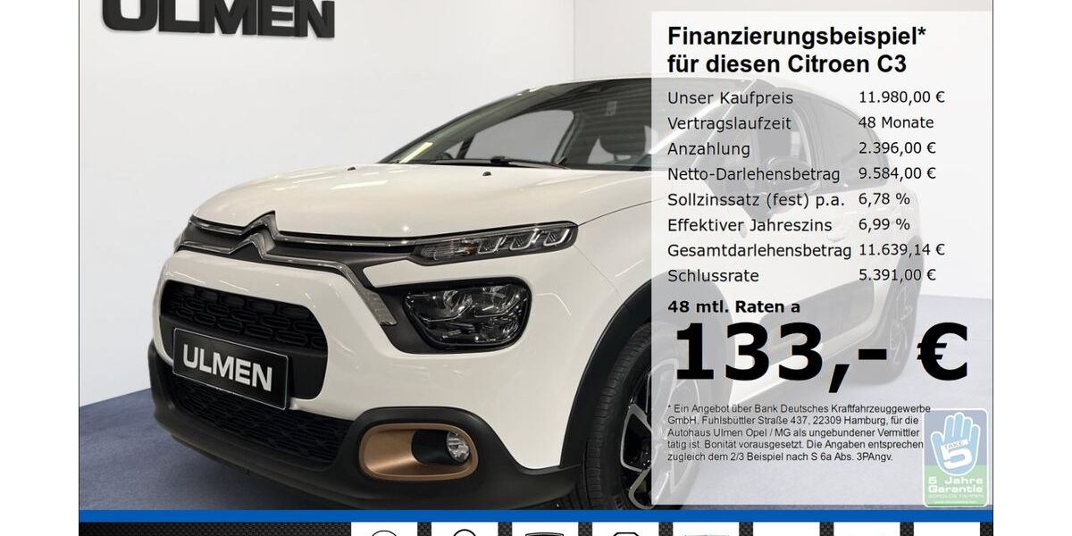 Citroen C3 22.840 km 11.980 &euro; Düsseldorf 40231