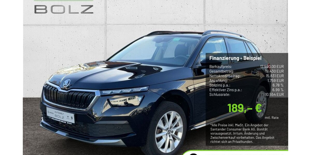Skoda Kamiq 93.625 km 17.590 &euro; Pulheim-Brauweiler 50259