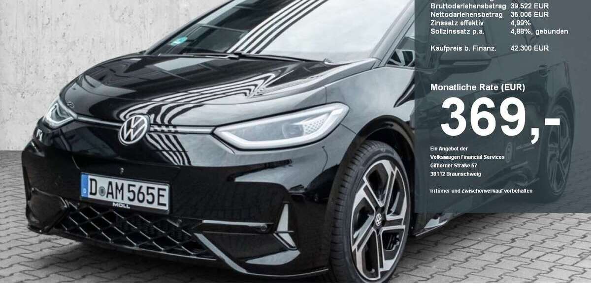 VW ID.3 10.000 km 42.300 &euro; Düsseldorf 40549