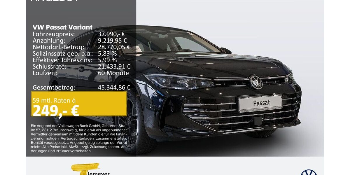 VW Passat Variant 15.900 km 36.990 &euro; Remscheid 42897