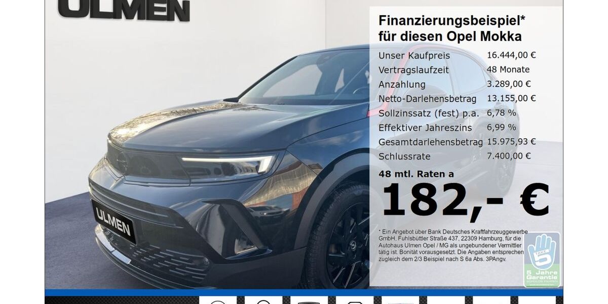 Opel Mokka 37.720 km 16.444 &euro; Düsseldorf 40231