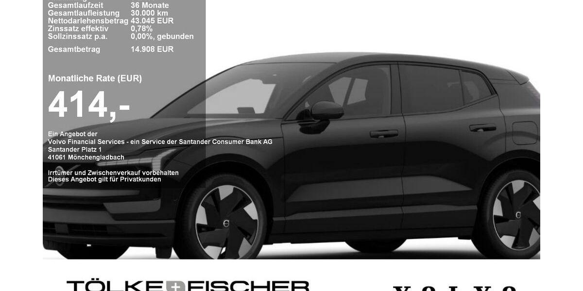 Volvo EX30 2.500 km 44.390 &euro; Krefeld 47805