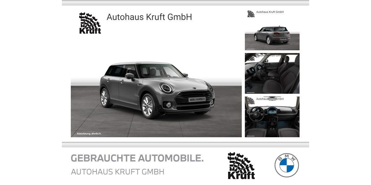 Mini Cooper D Clubman 47.028 km 19.995 &euro; Oberhausen 46117