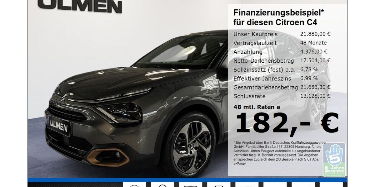 Citroen C4 19.963 km 21.880 &euro; Düsseldorf 40233