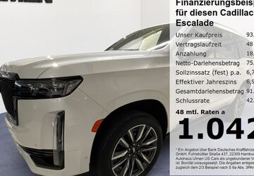 Cadillac Escalade 32.659 km 93.900 &euro; Düsseldorf 40231