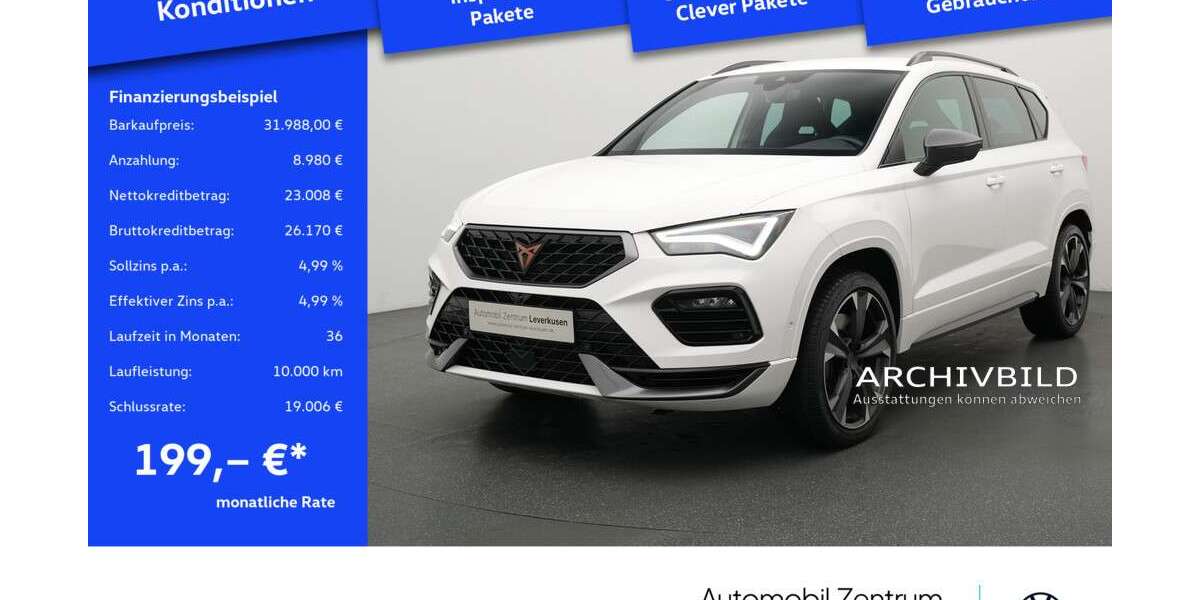 Cupra Ateca 22.395 km 31.988 &euro; Leverkusen 51379
