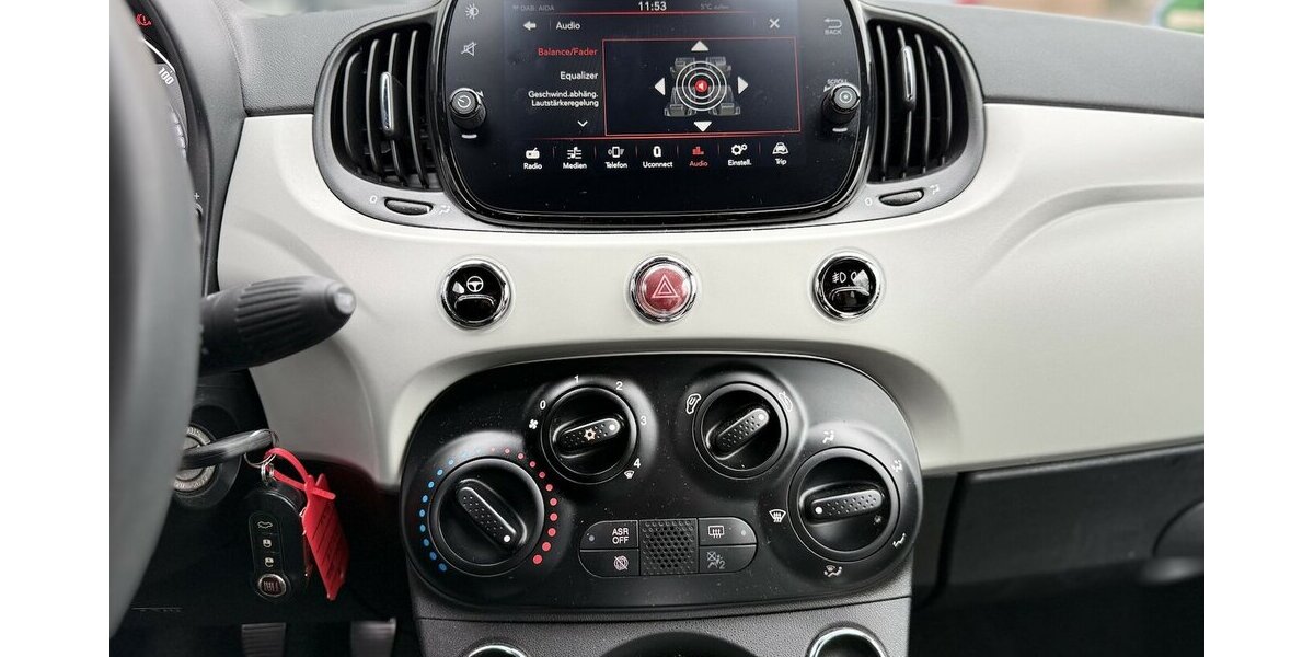 Fiat 500 / 1,2l Star / Cabrio / Klima / Dig.Tacho 50.000 km 11.900 &euro; Mönchengladbach 41066