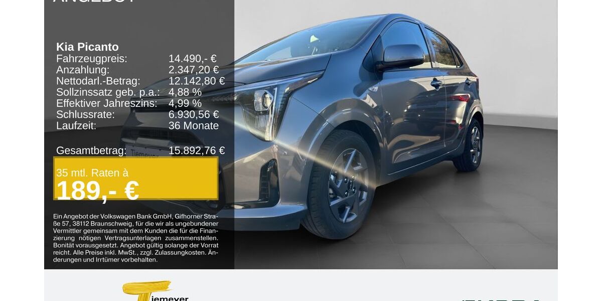 Kia Picanto 3.040 km 14.490 &euro; Remscheid 42857