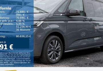 VW T7 California 9.990 km 71.880 &euro; Duisburg 47059