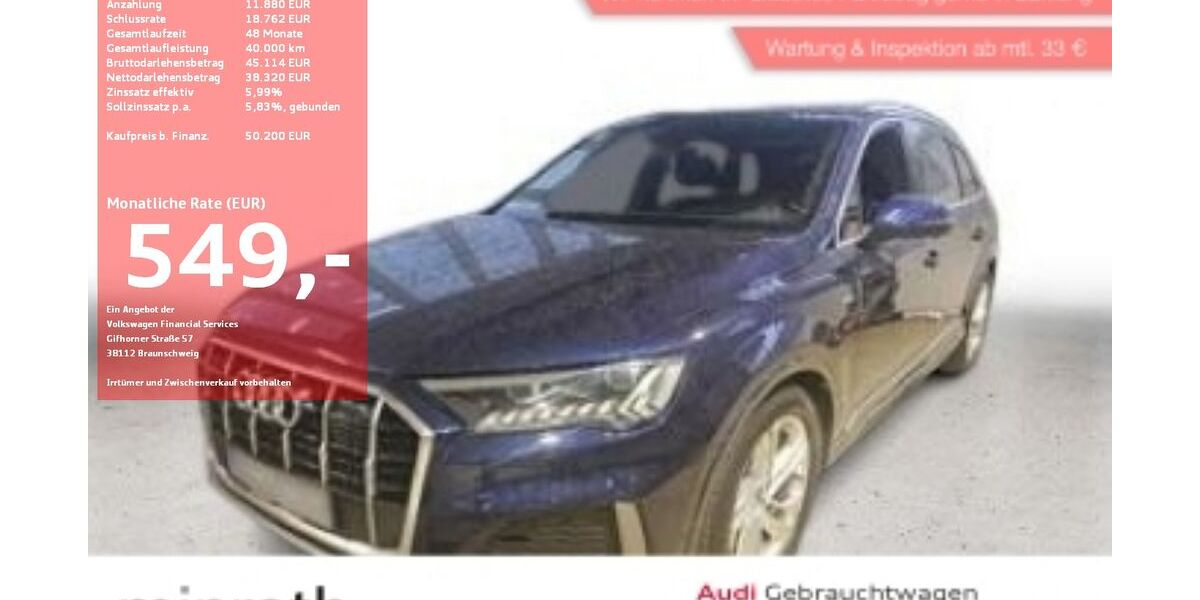 Audi Q7 93.916 km 48.450 &euro; Moers-Hülsdonk 47441