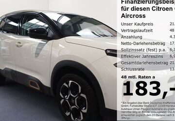 Citroen C5 Aircross 28.989 km 19.980 &euro; Düsseldorf 40233