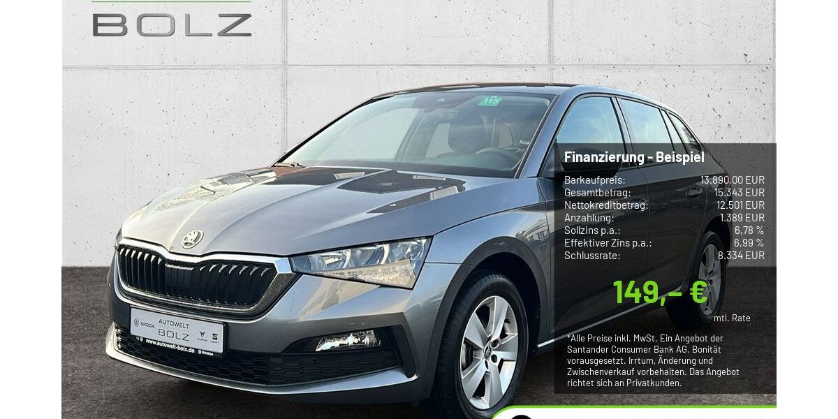 Skoda Scala 63.229 km 13.890 &euro; Pulheim-Brauweiler 50259