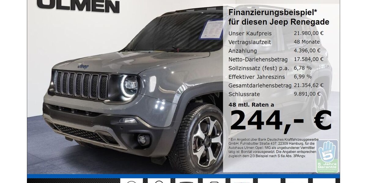 Jeep Renegade 99.810 km 19.888 &euro; Düsseldorf 40231