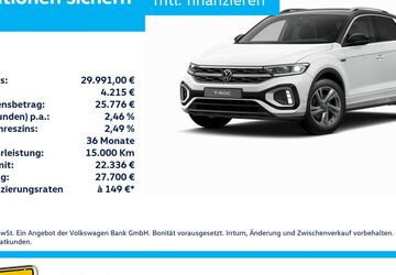 VW T-Roc 15.960 km 29.991 &euro; Krefeld 47803