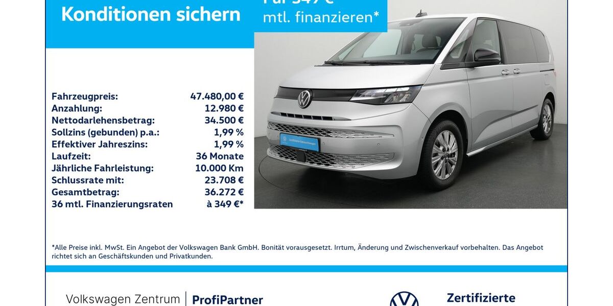 VW T7 Multivan 28.309 km 47.480 &euro; Leverkusen 51379