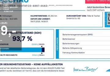 VW up! 45.353 km 15.489 &euro; Krefeld 47805