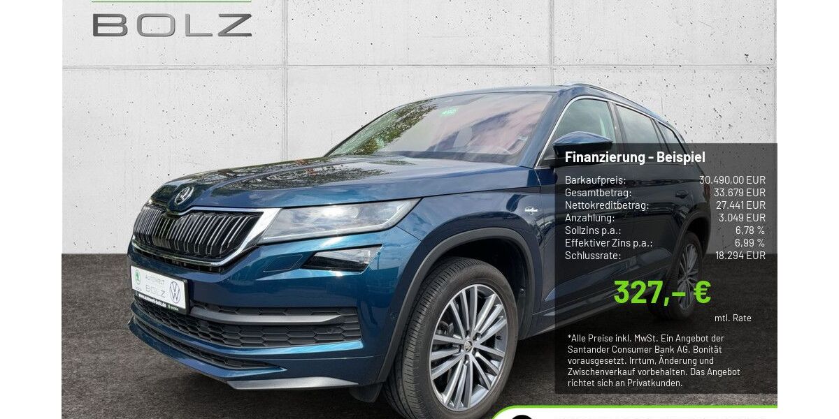 Skoda Kodiaq 75.669 km 30.490 &euro; Pulheim-Brauweiler 50259