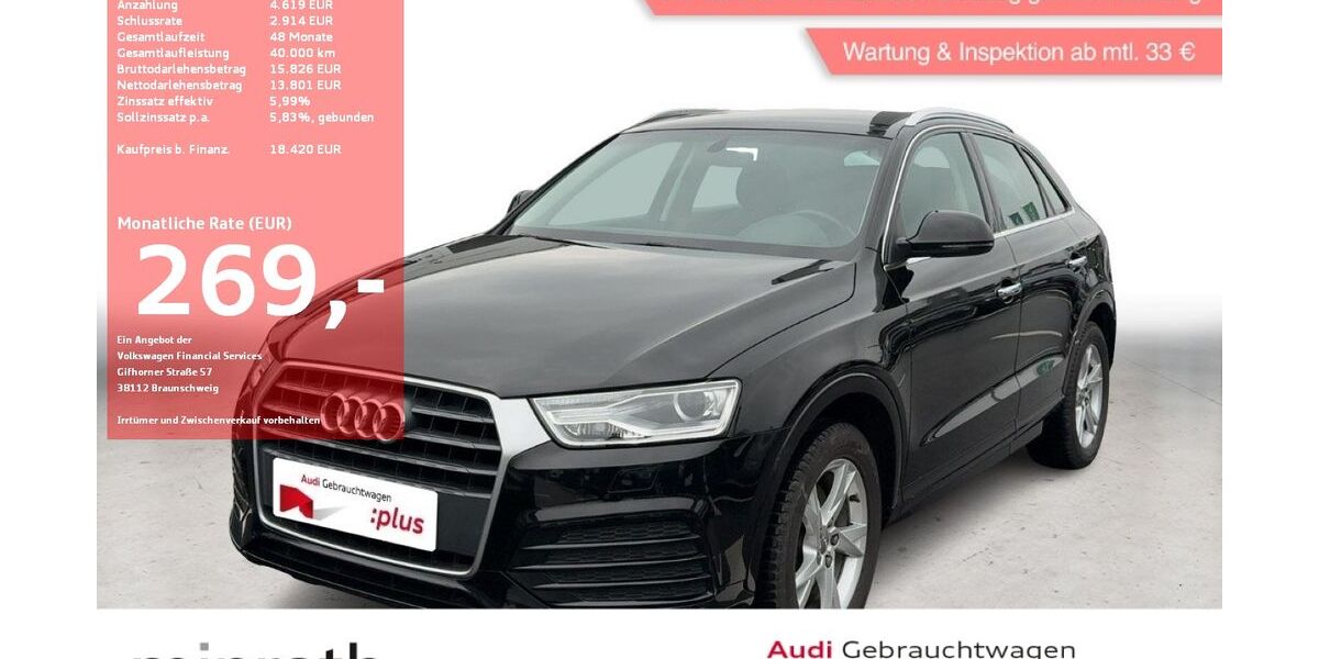 Audi Q3 57.973 km 18.410 &euro; Moers-Hülsdonk 47441