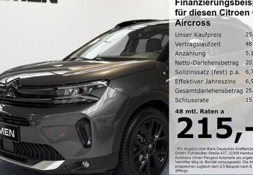 Citroen C5 Aircross 5.915 km 25.480 &euro; Düsseldorf 40233