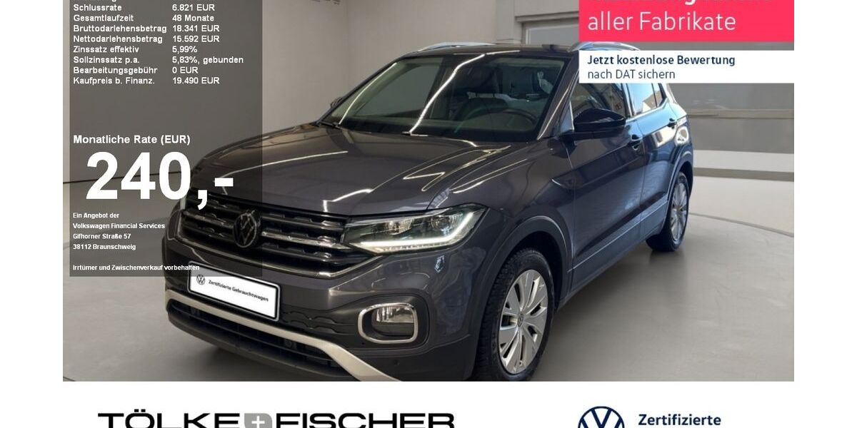 VW T-Cross 42.545 km 18.551 &euro; Krefeld 47805