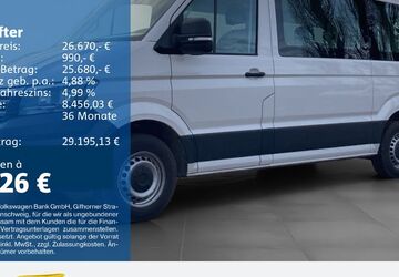 VW Crafter 123.589 km 25.570 &euro; Duisburg 47059