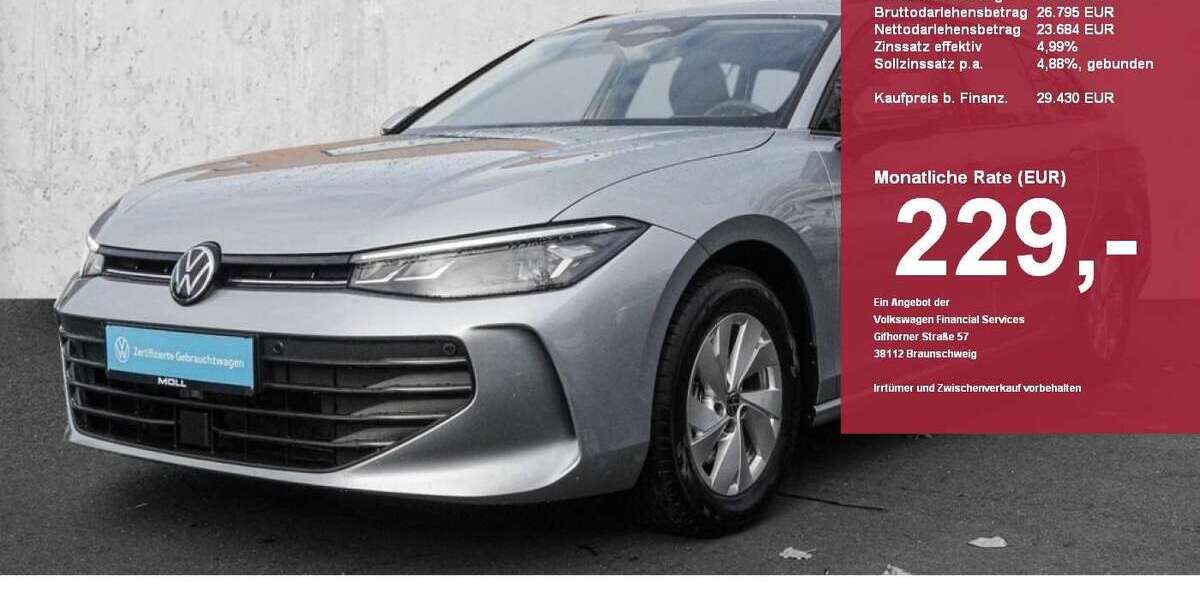 VW Passat 22.948 km 29.430 &euro; Düsseldorf 40549