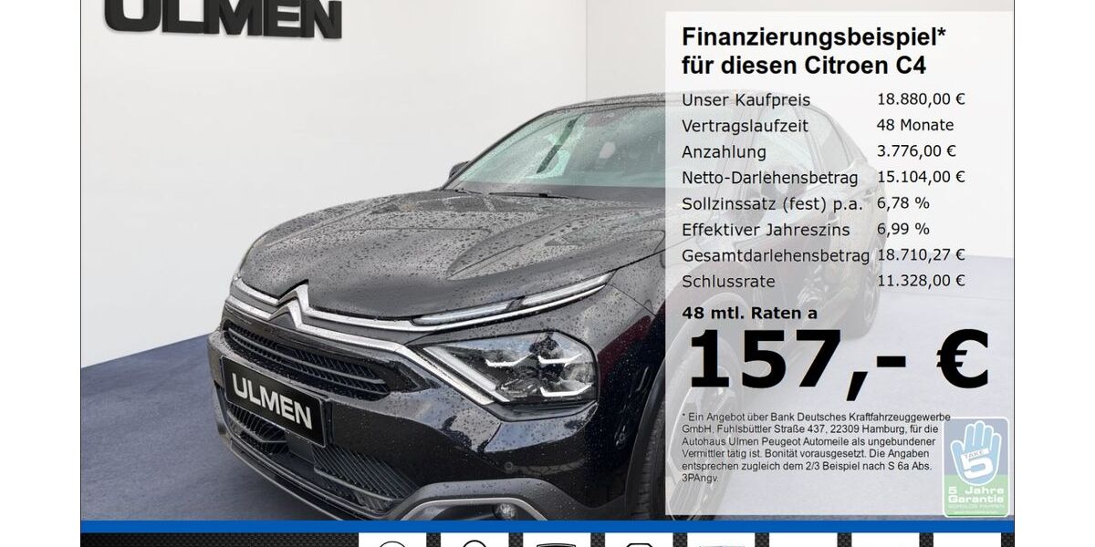 Citroen C4 28.705 km 17.980 &euro; Düsseldorf 40233