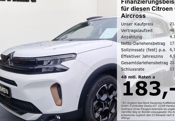 Citroen C5 Aircross 21.190 km 21.980 &euro; Düsseldorf 40233