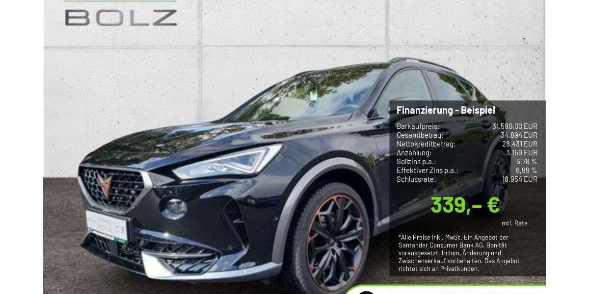 Cupra Formentor 42.838 km 31.590 &euro; Pulheim-Brauweiler 50259